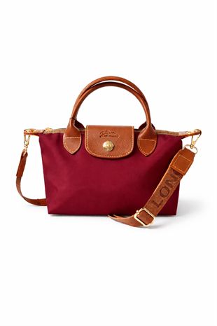 Longchamp Bordo Small Boy Çanta