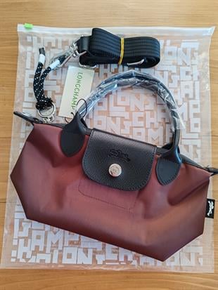Longchamp Energy XSmall Kızıl Kahve Çanta