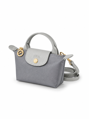 Longchamp Gri Xs Tek Renk Çanta
