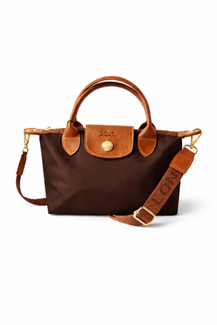 Longchamp Kahve Small Boy Çanta
