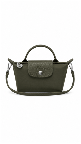Longchamp Koyu Yeşil Xs Tek Renk Çanta