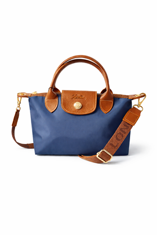 Longchamp Lacivert  Small Boy Çanta