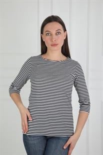 Md  Lacivert Beyaz  Tişört