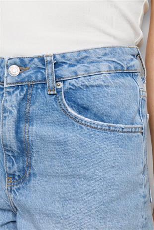 PHL Kot Denim Şort