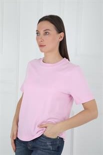 Rsrvd Açık Pembe Basic Tişört