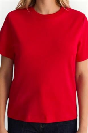 Rsrvd Kırmızı Basic Tişört