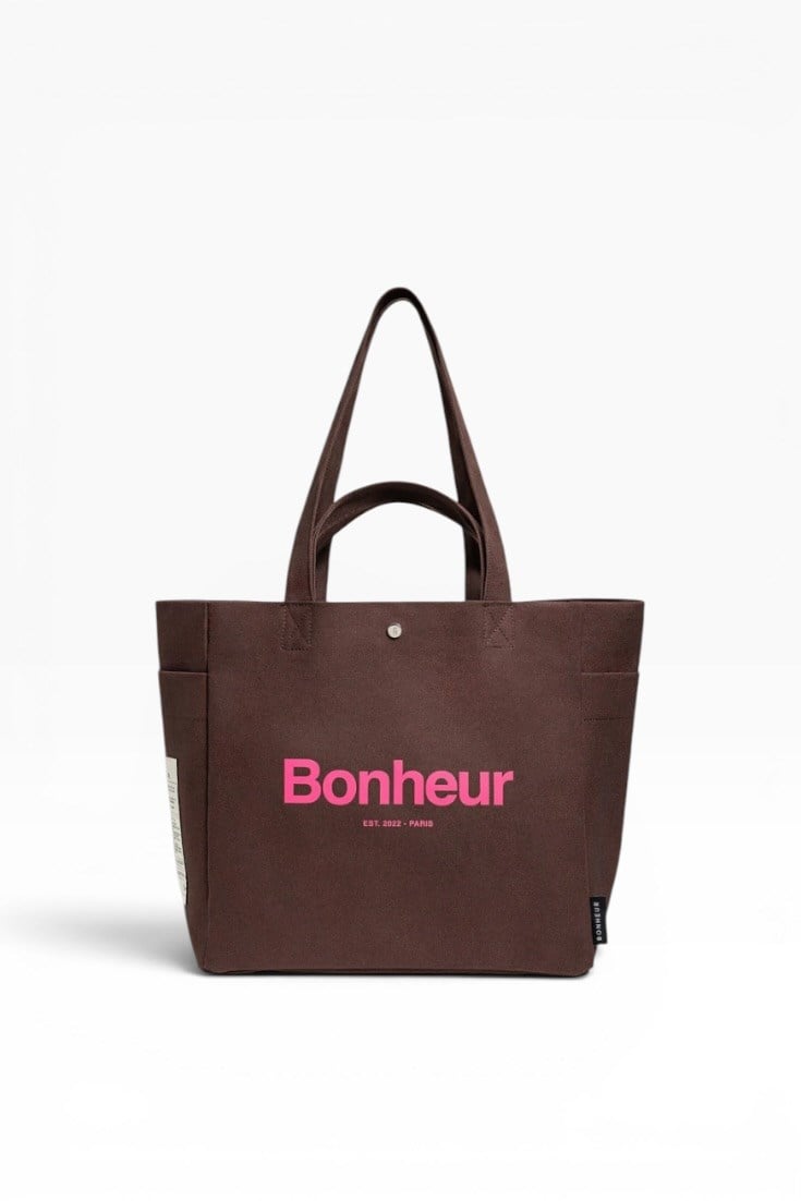 B+Bag N4 Kanvas Kahverengi Çanta