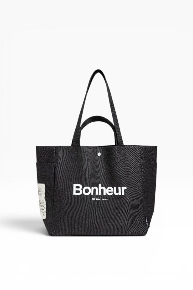 B+Bag N4 Kanvas Siyah Çanta