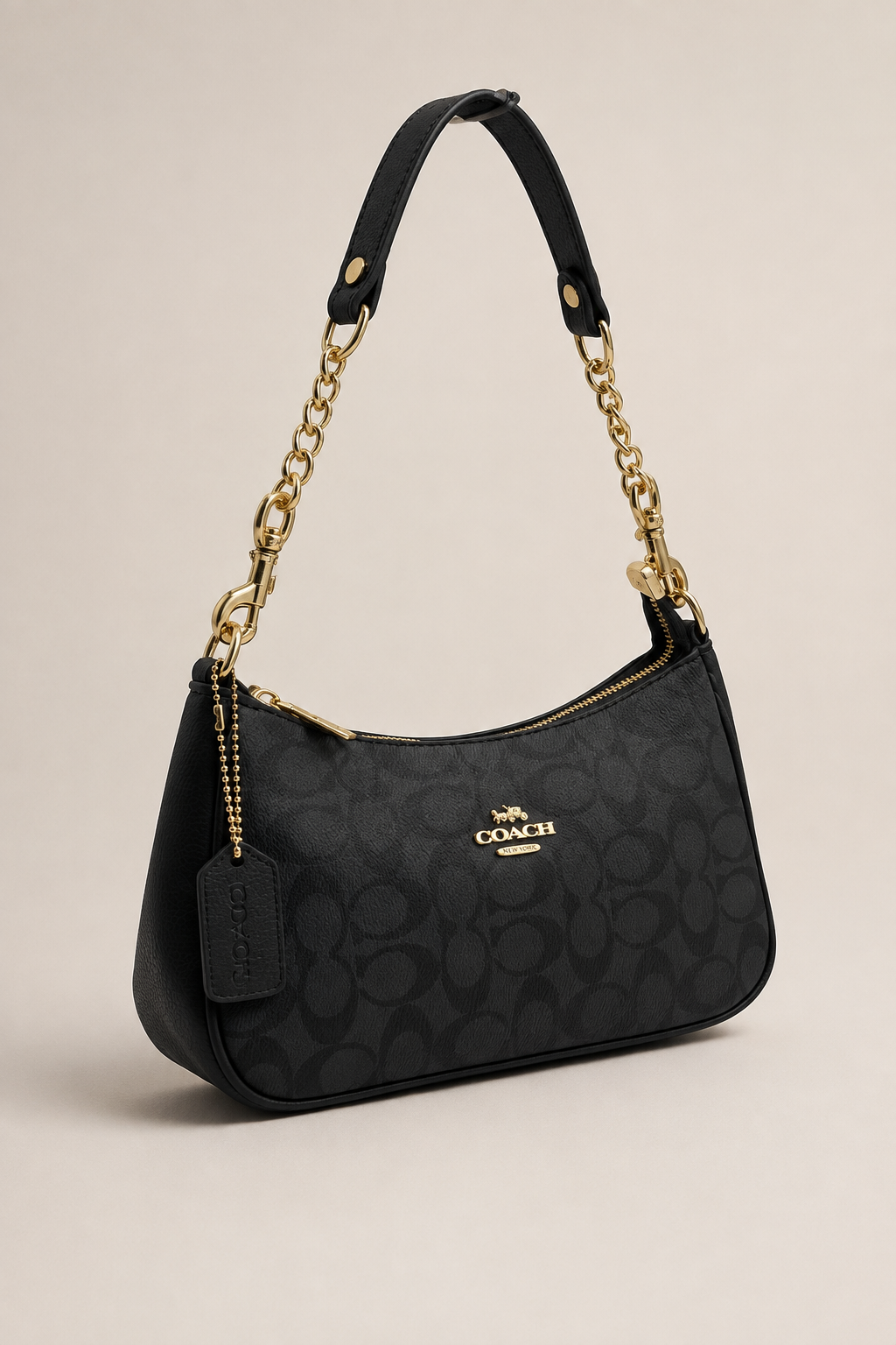 Coac Terry Siyah Monogram