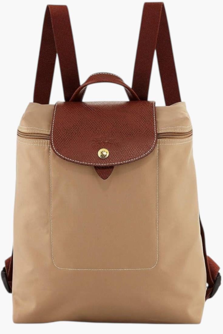 Longchamp bej Sırt Çantası