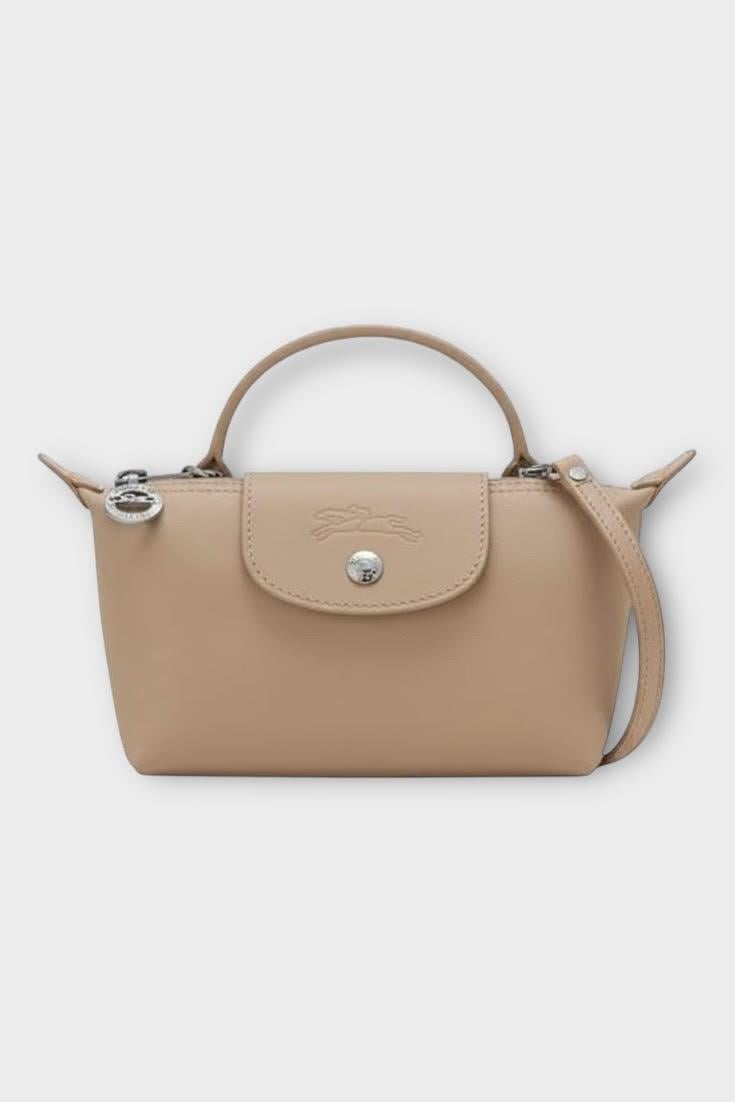 Longchamp Bej Xs Tek Saplı Çanta