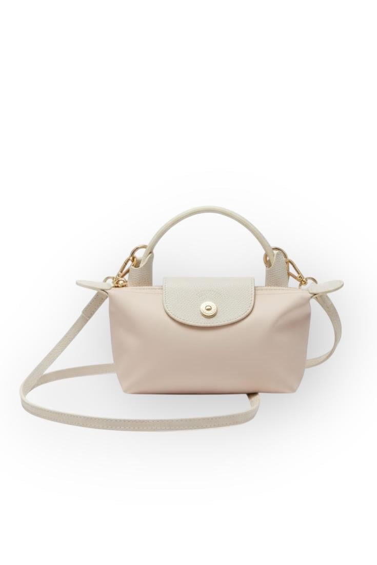 Longchamp Ekru  Xs Tek Saplı Çanta