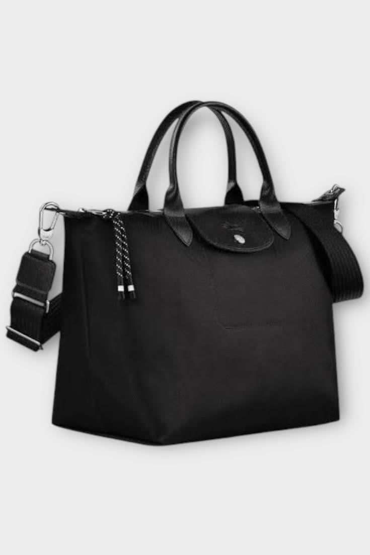 Longchamp Energy Medium Siyah Çanta