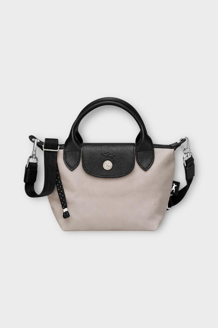 Longchamp Energy Small Ekru Çanta