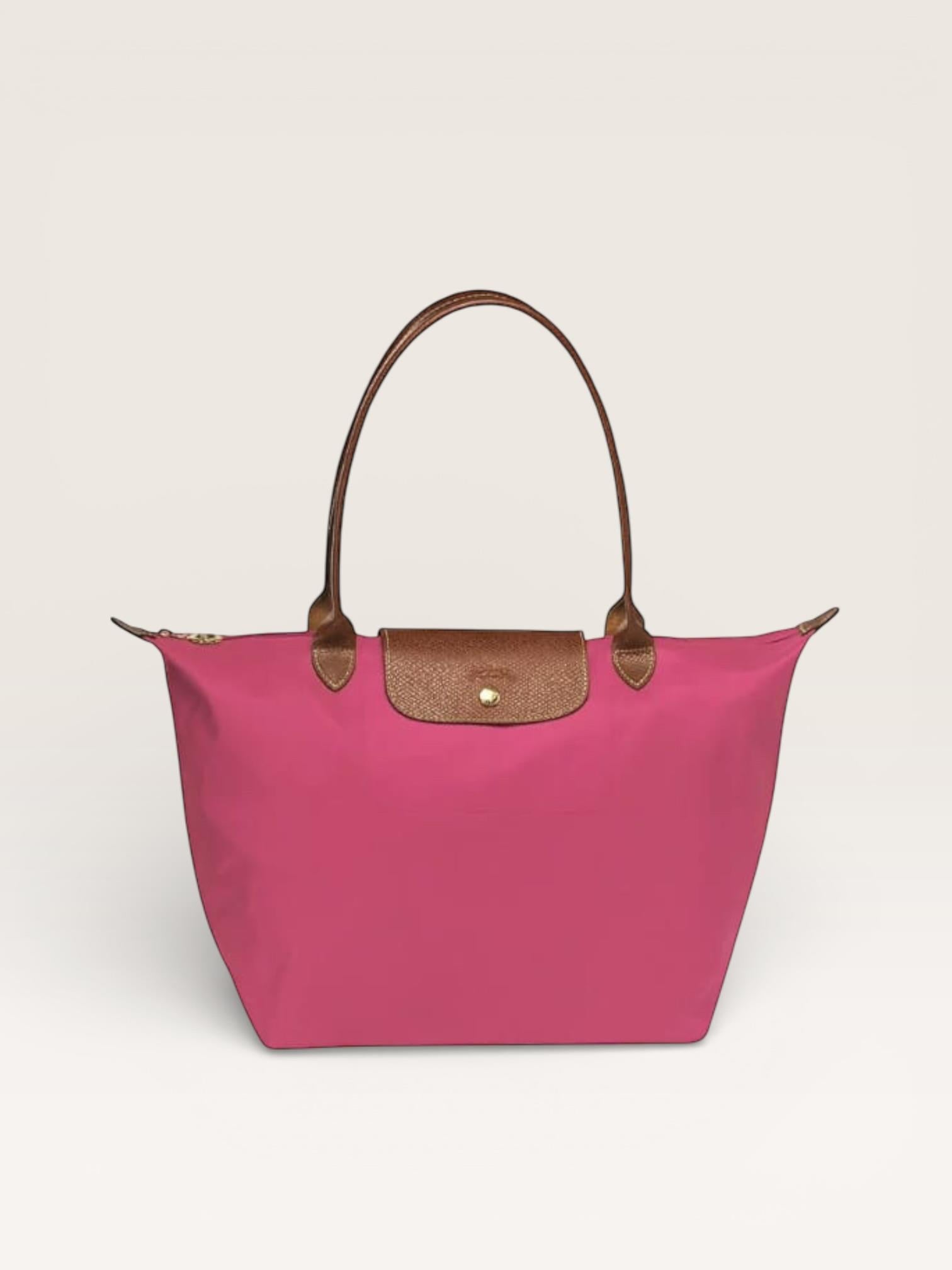 Longchamp Fuşya Medium Boy Çanta