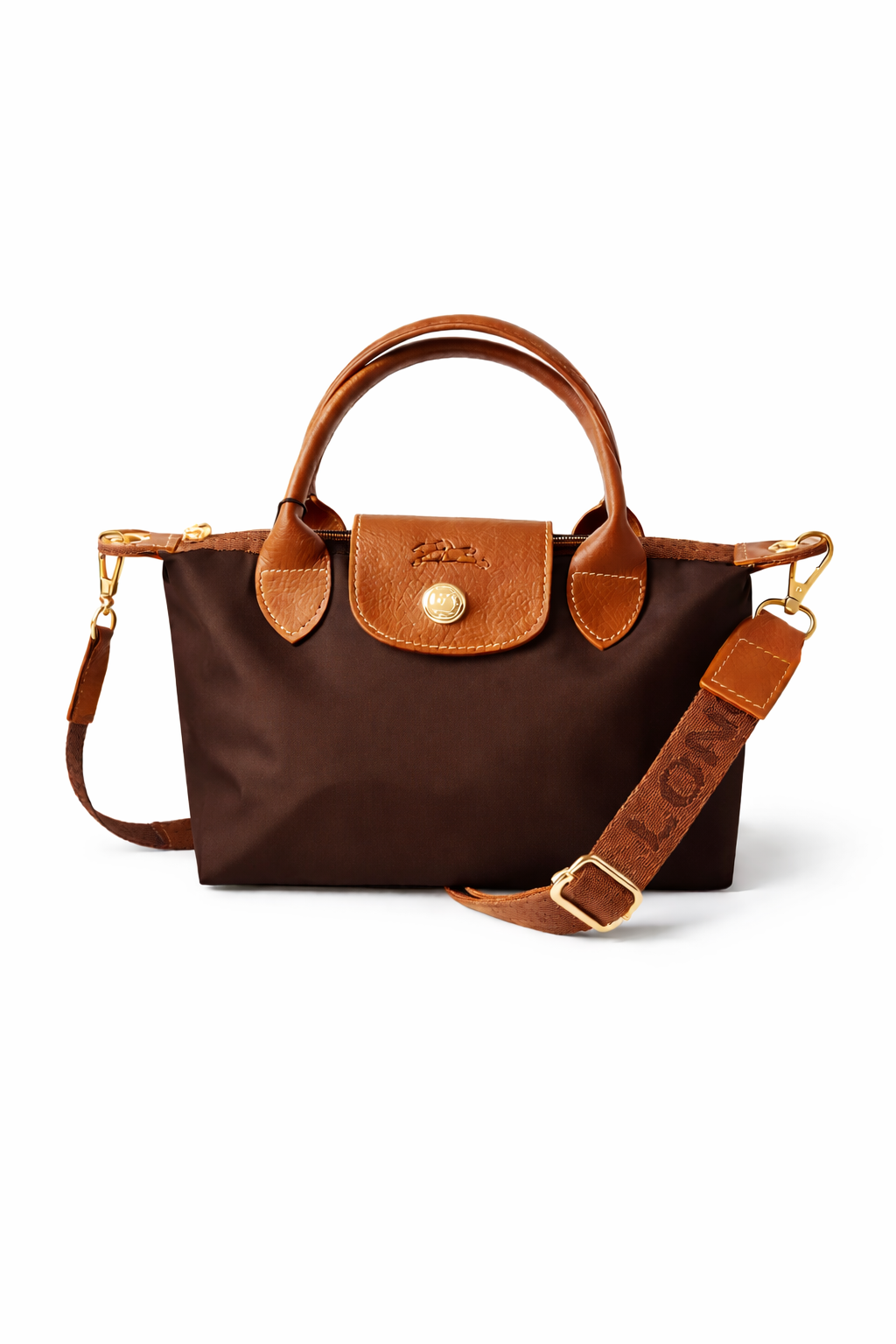 Longchamp Kahve Small Boy Çanta