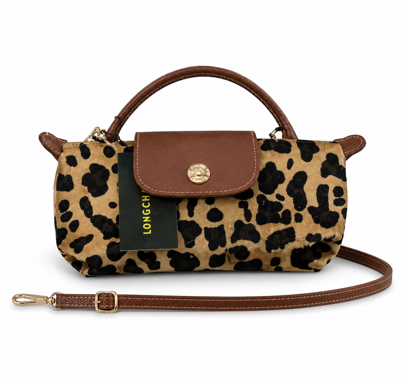Longchamp Leopar Xs Mini Çanta