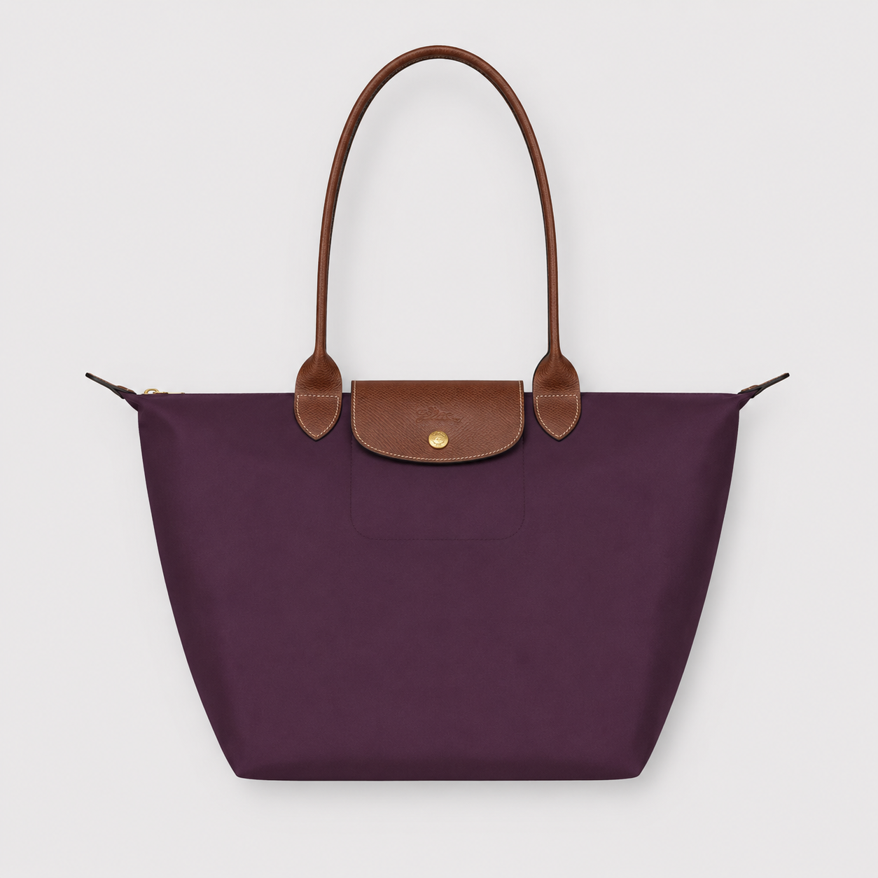 Longchamp Mürdüm Large Boy Çanta