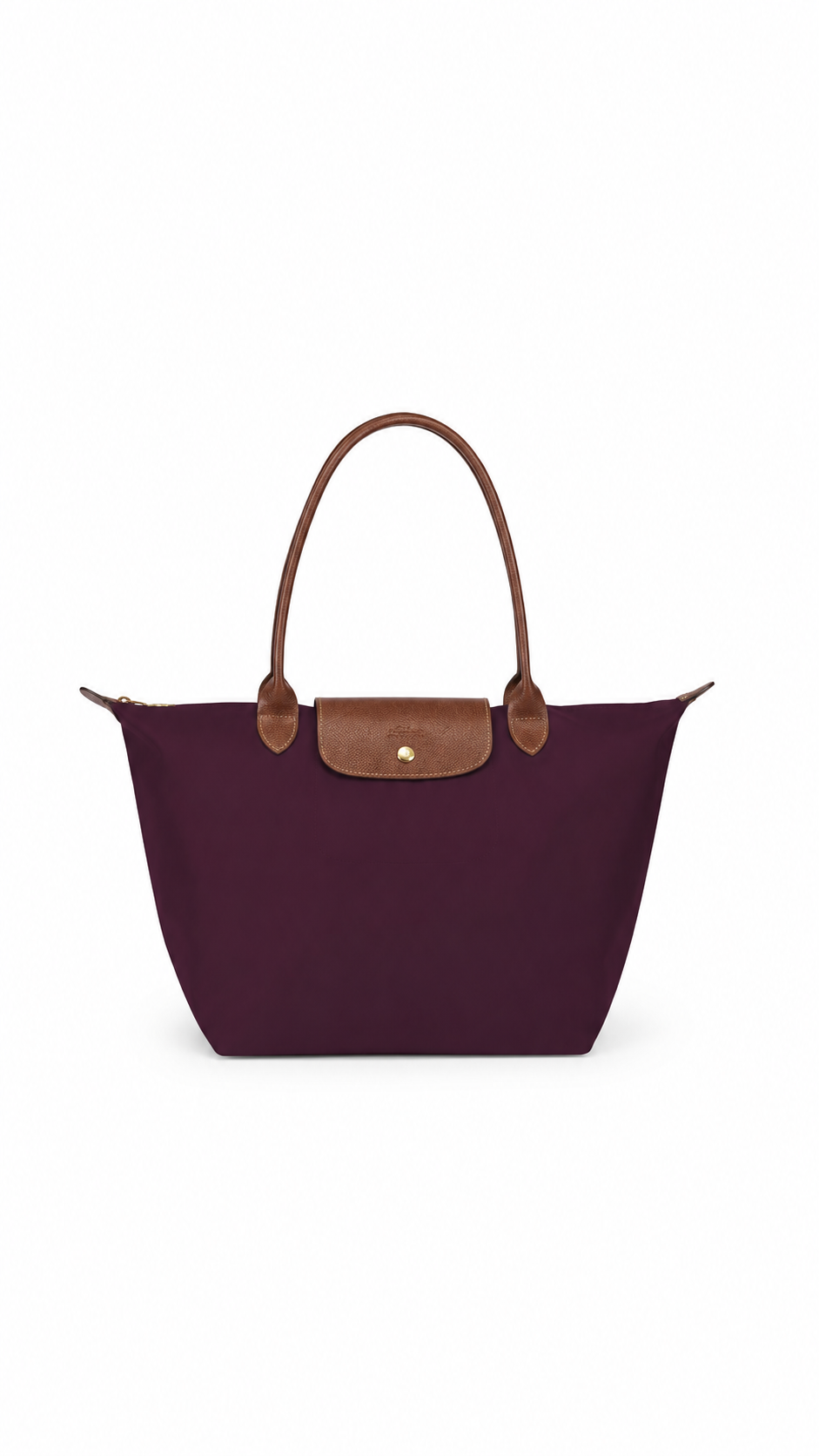 Longchamp Mürdüm Medium Boy Çanta