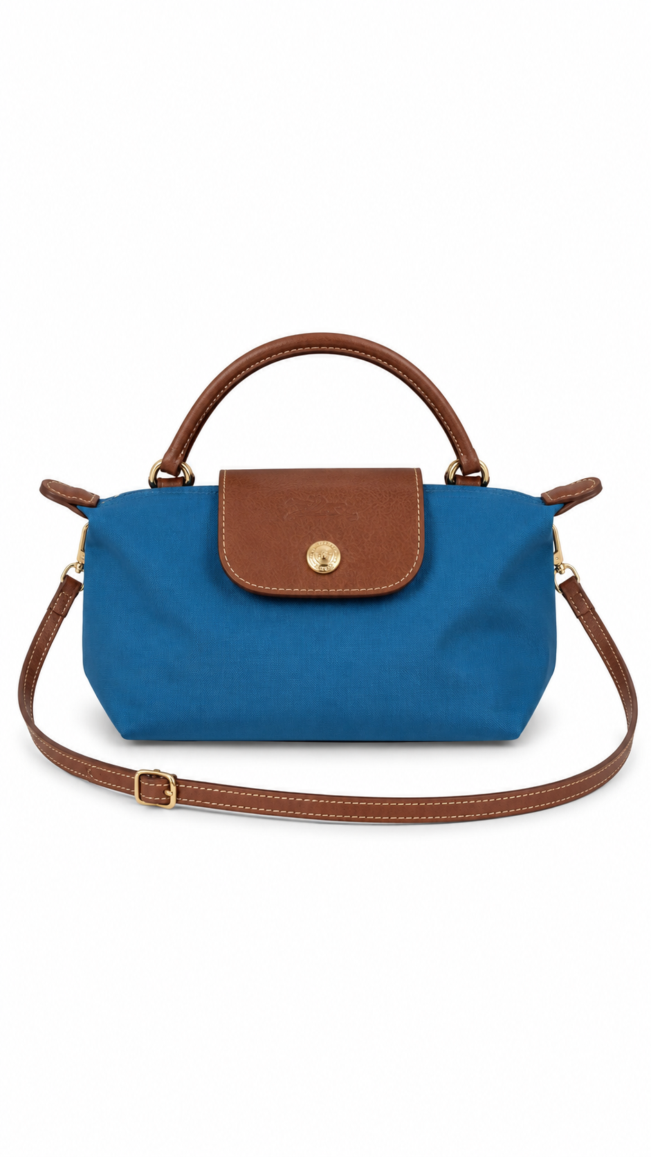 Longchamp Parlamnet Mavi Xs Mini Çanta