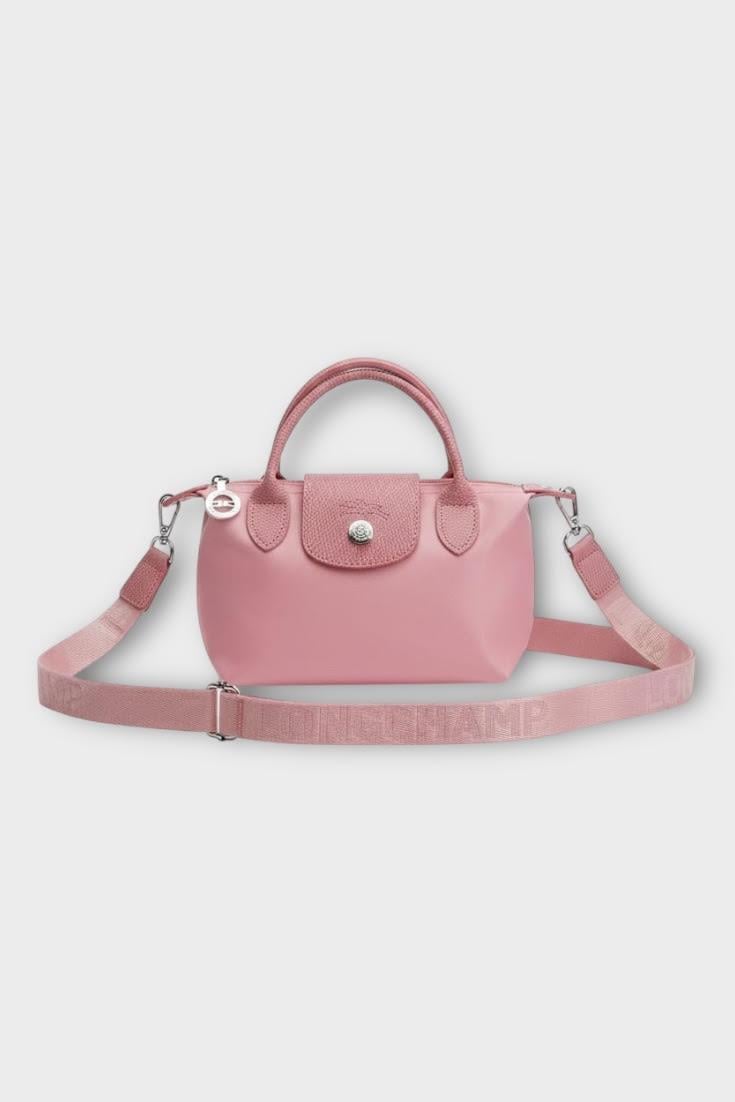 Longchamp Pembe Çift Saplı S Çanta