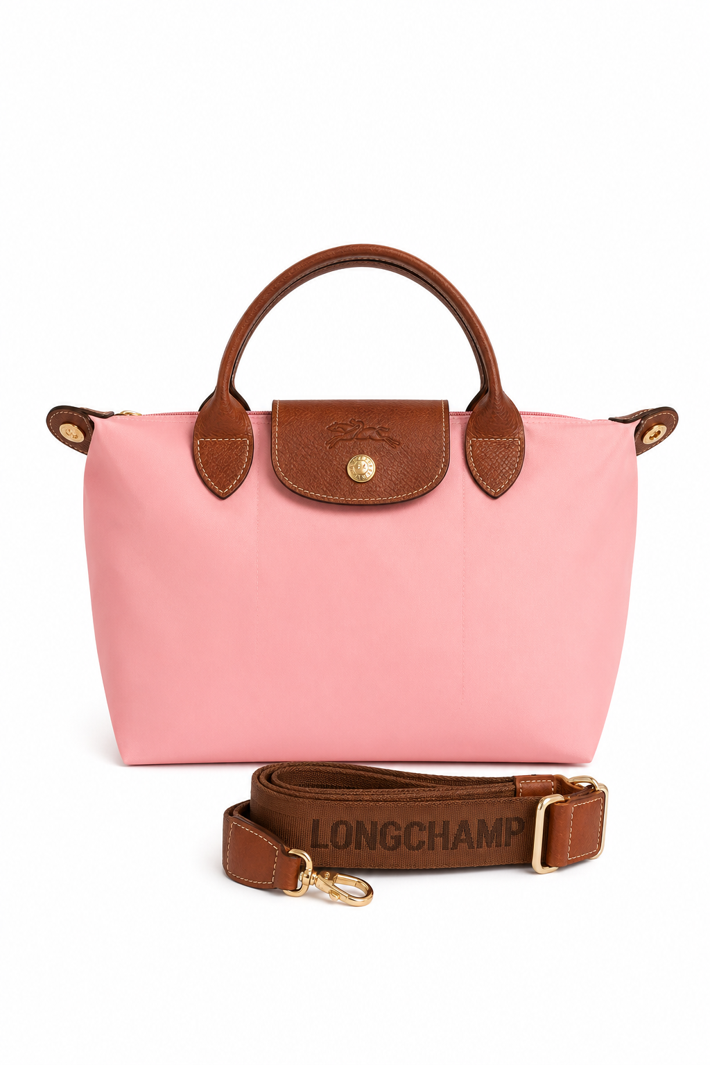 Longchamp Pembe Small Boy Çanta