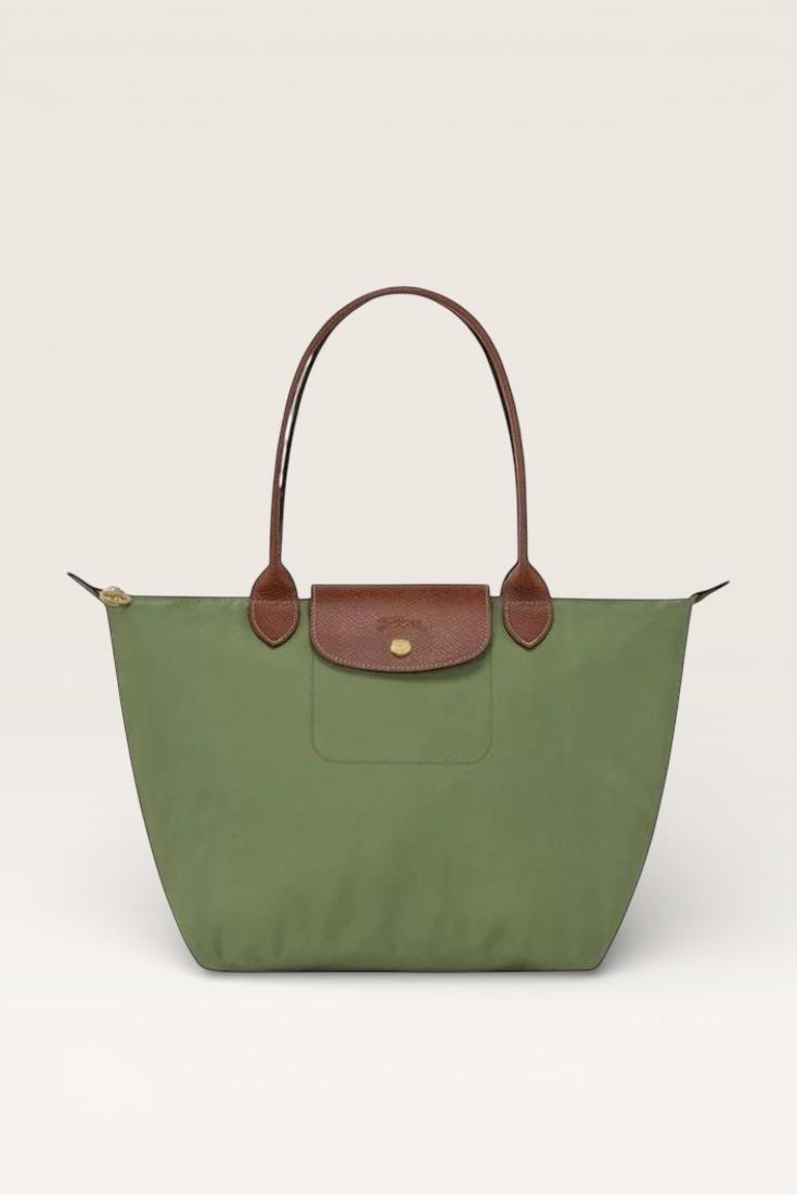 Longchamp Yeşil Medium Boy Çanta