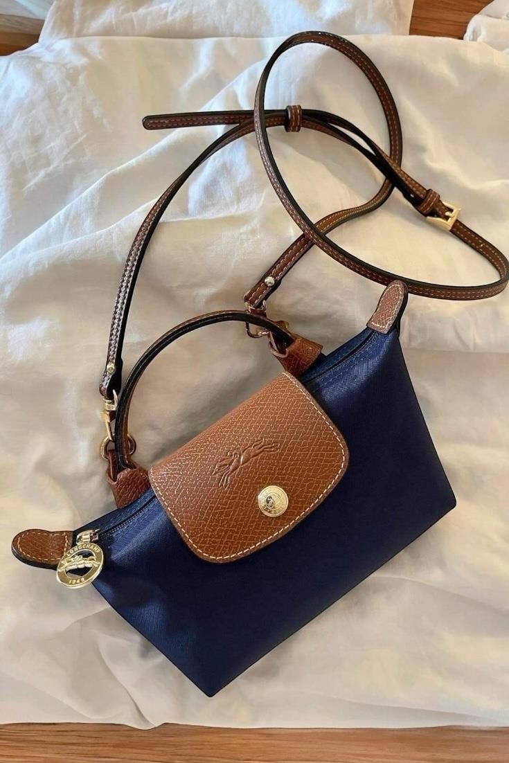 Longchamps lacivert Uzun Askılı
