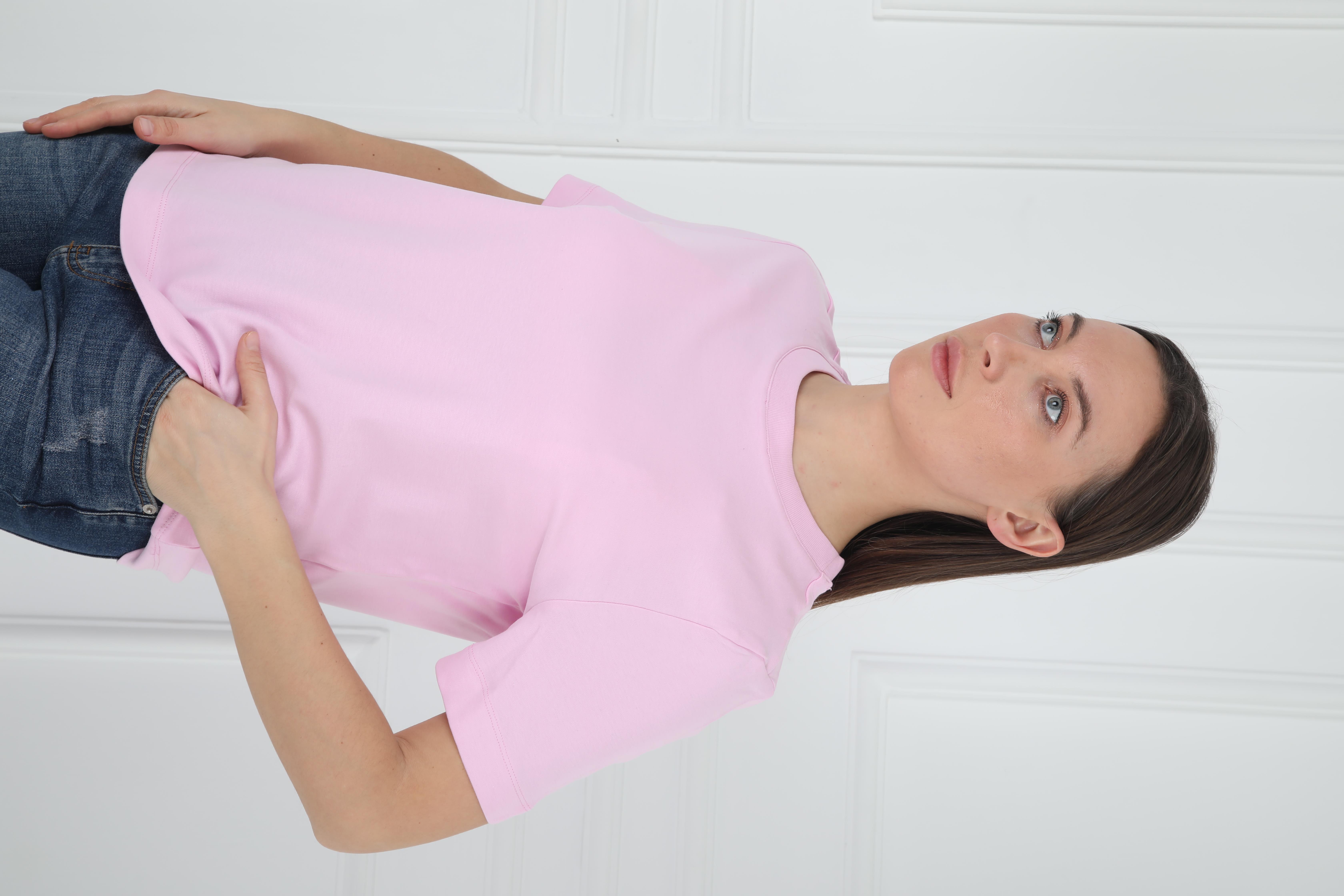 Rsrvd Açık Pembe Basic Tişört