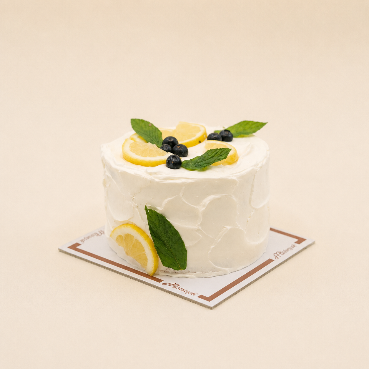 Limonlu yaş pasta