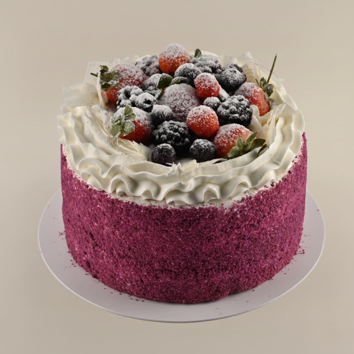 Orman Meyveli Yaş Pasta