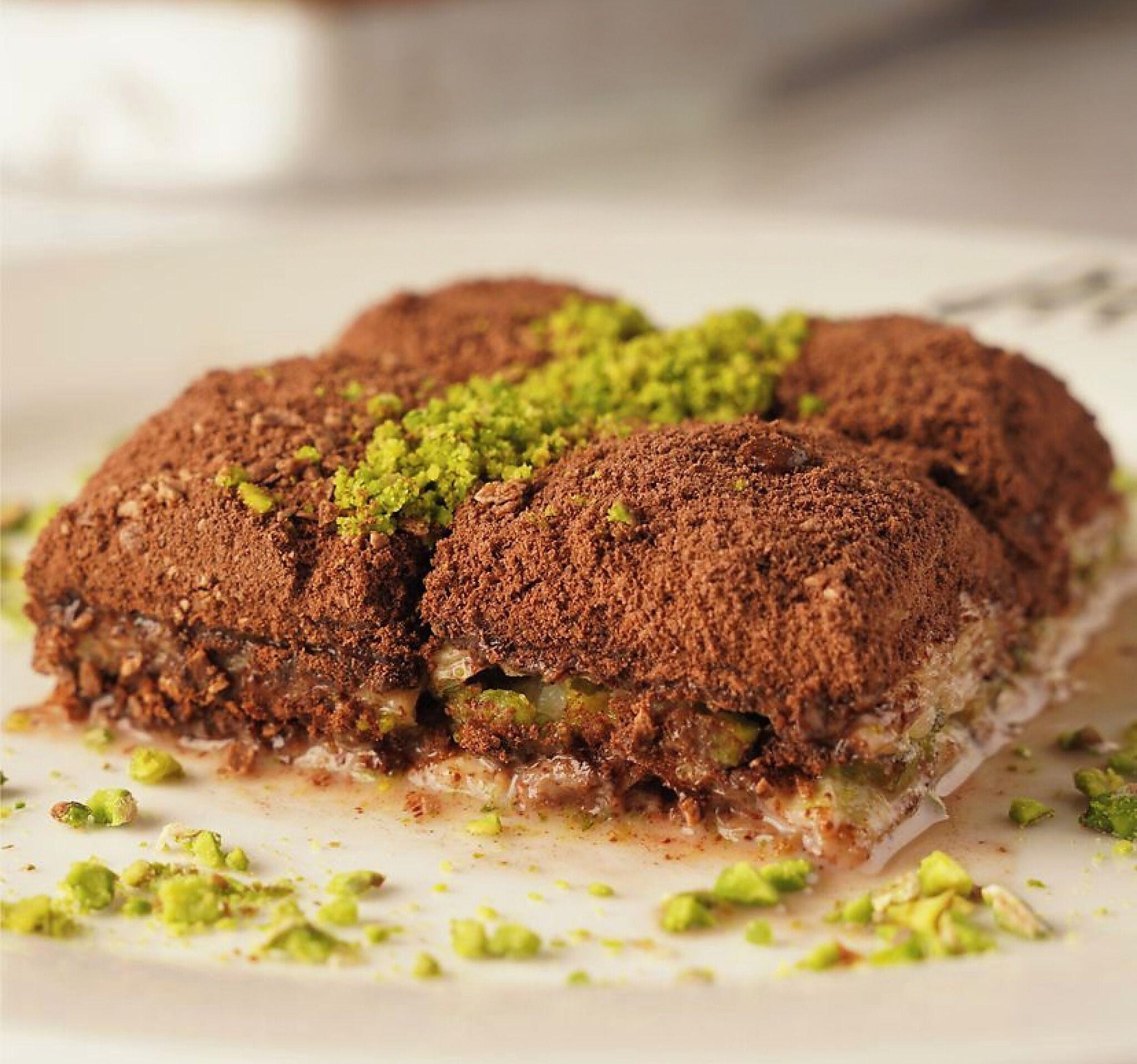 Soğuk Baklava Fıstıklı