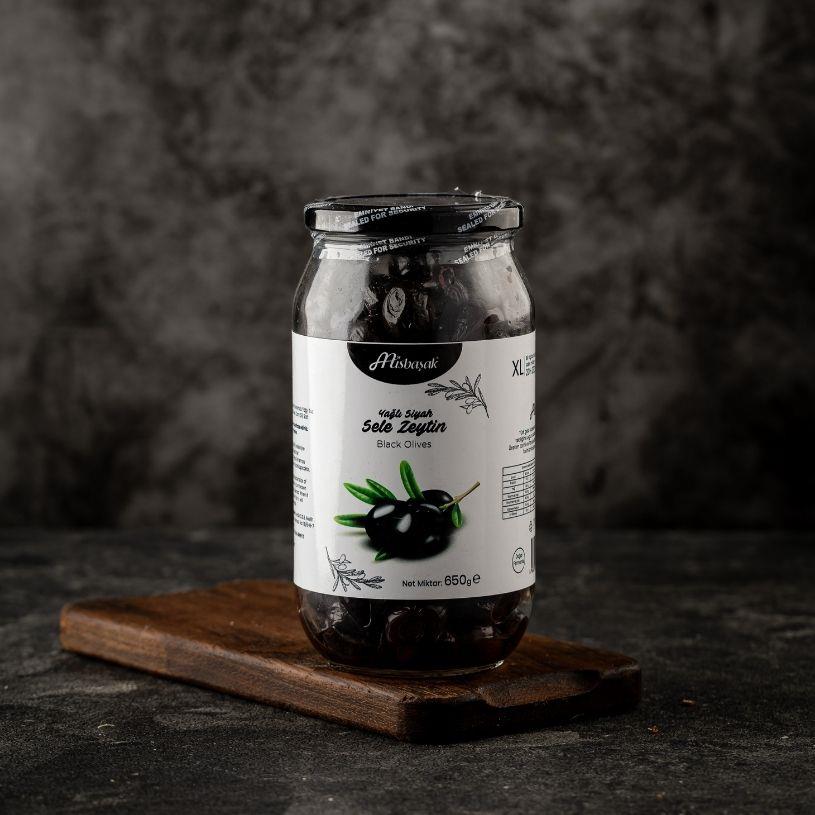 Yağlı Siyah Sele Zeytin