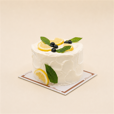 Limonlu yaş pasta