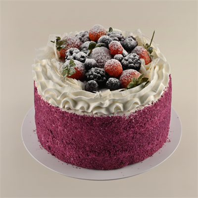 Orman Meyveli Yaş Pasta