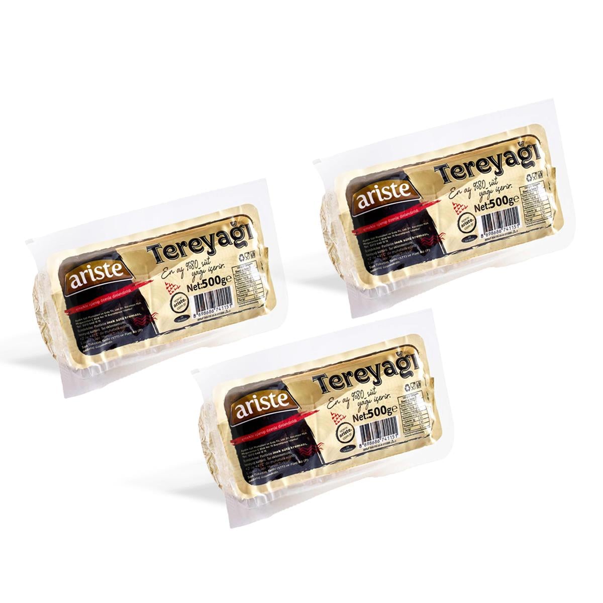 3'LÜ TEREYAĞI 1500 GR