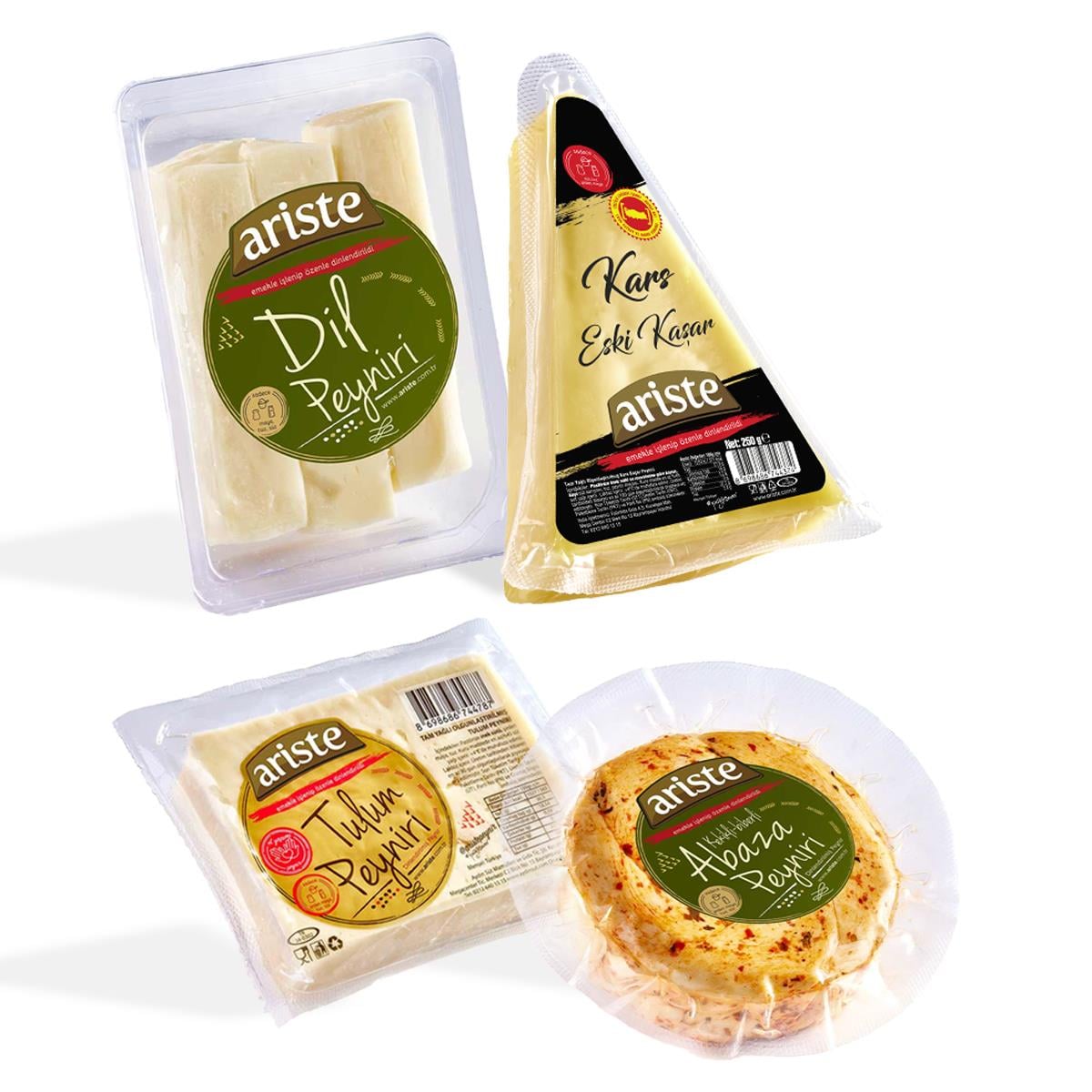 4 ÇEŞİT PEYNİR 1.000 GR