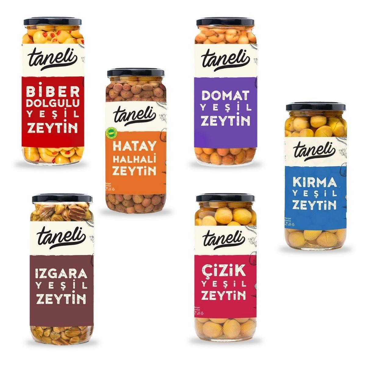 6lı Zeytin Lezzet Paketi 1.800 gr