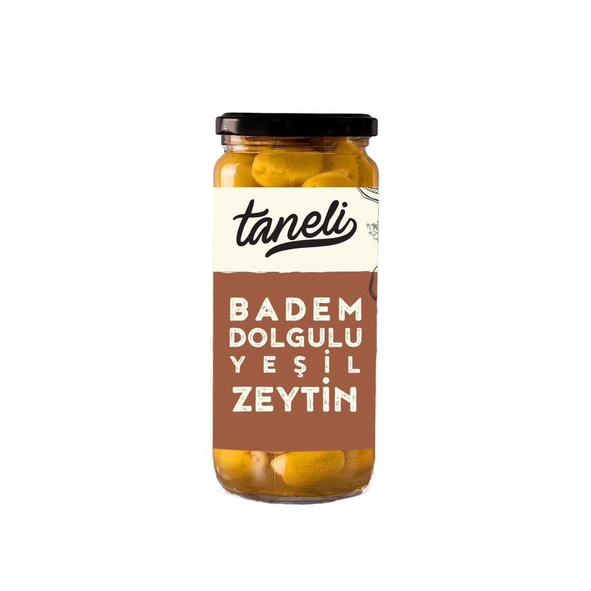 Badem Dolgulu – Bademli Yeşil Zeytin 300 gr