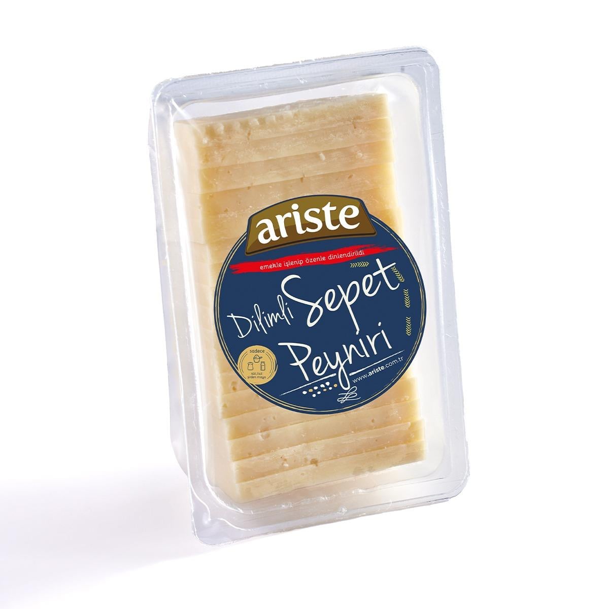 Keyif Serisi – Dilimli Hanımeli Sade Sepet Peyniri 500 gr