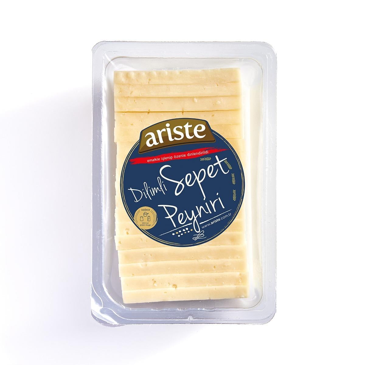 Keyif Serisi – Dilimli Hanımeli Sade Sepet Peyniri 500 gr
