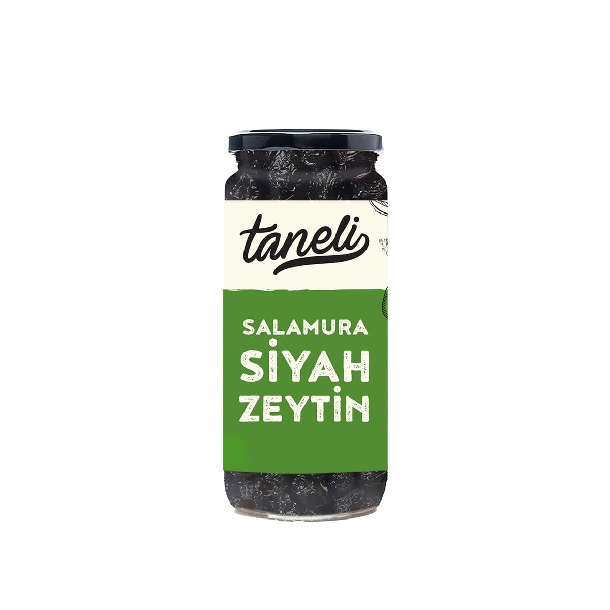 Doğal Salamura Siyah Zeytin 300 gr