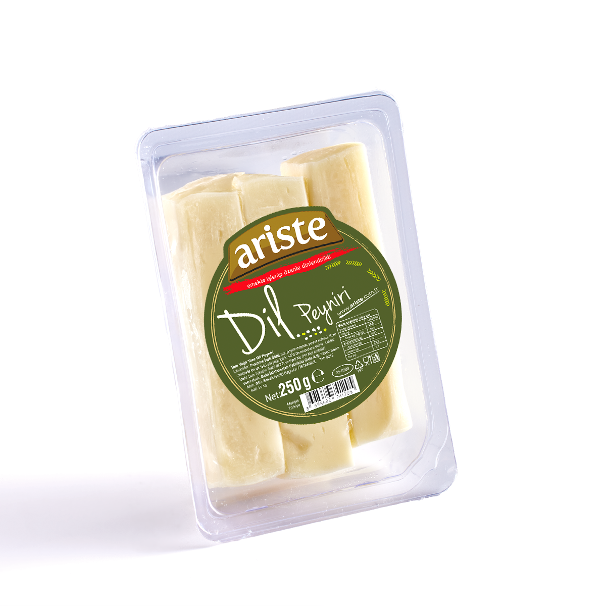 Tam Yağlı Dil Peyniri 250 gr