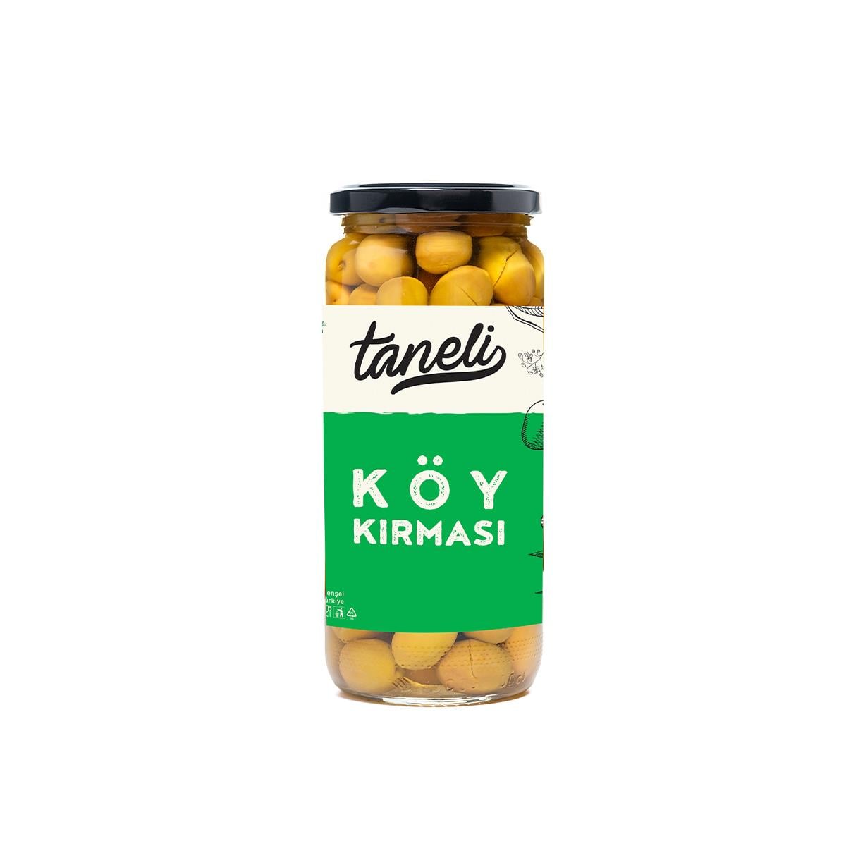 TANELİ YEŞİL KÖY KIRMASI ZEYTİN 300 GR