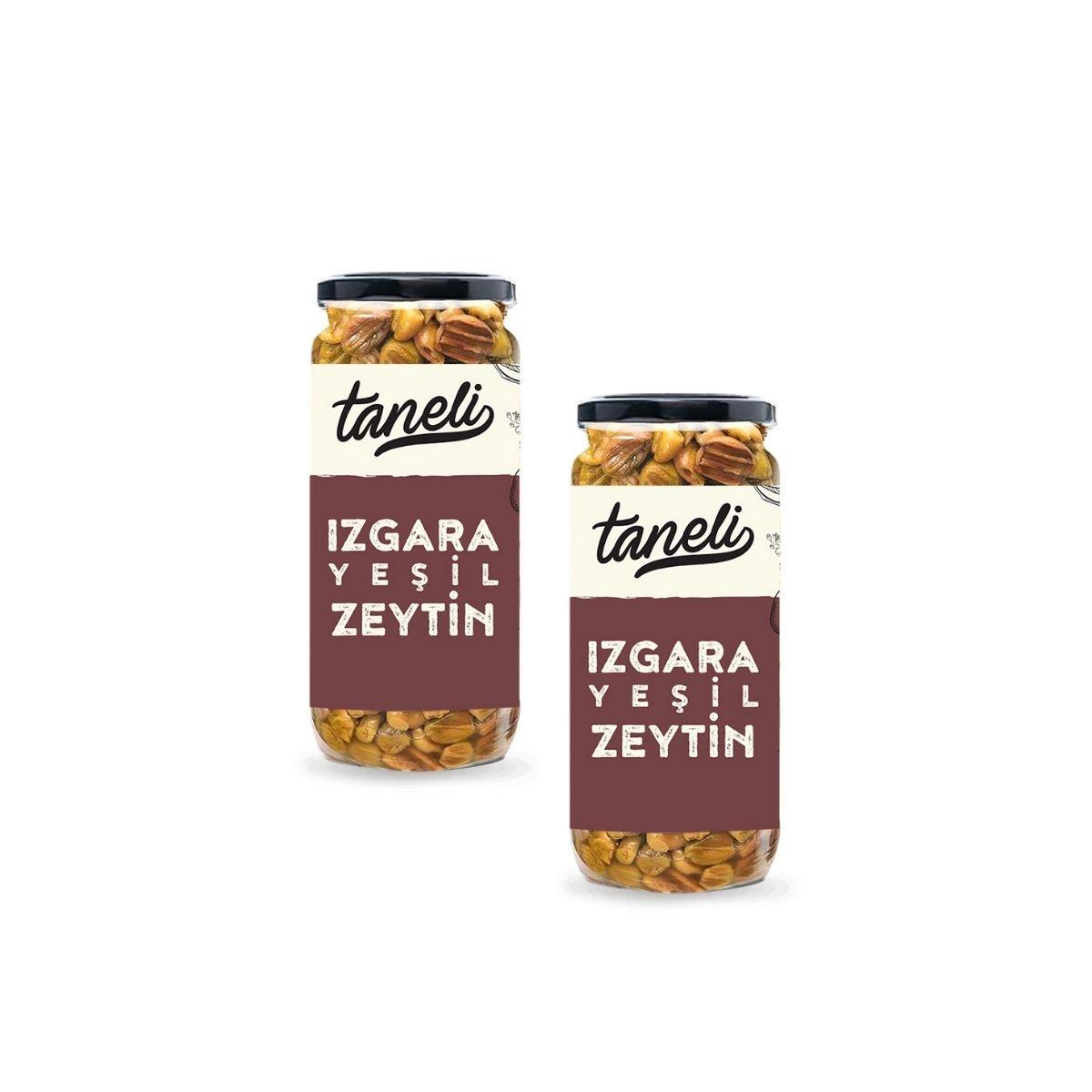 2li Izgara Yeşil Zeytin 600 gr (300 gr x 2)