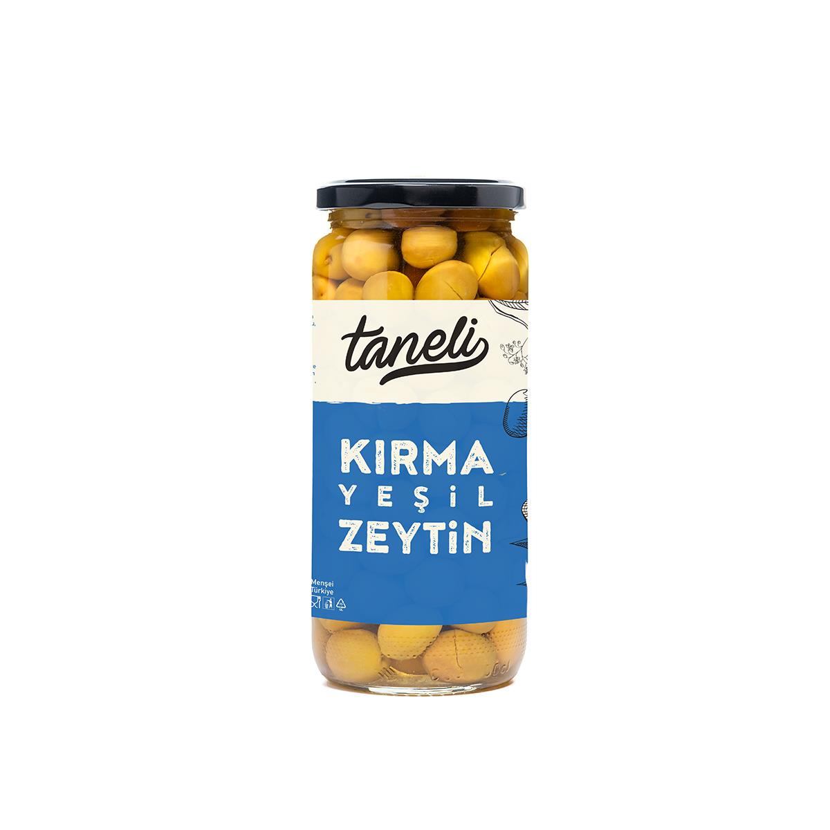 2li Kırma Yeşil Zeytin 600 gr (300 gr x 2)