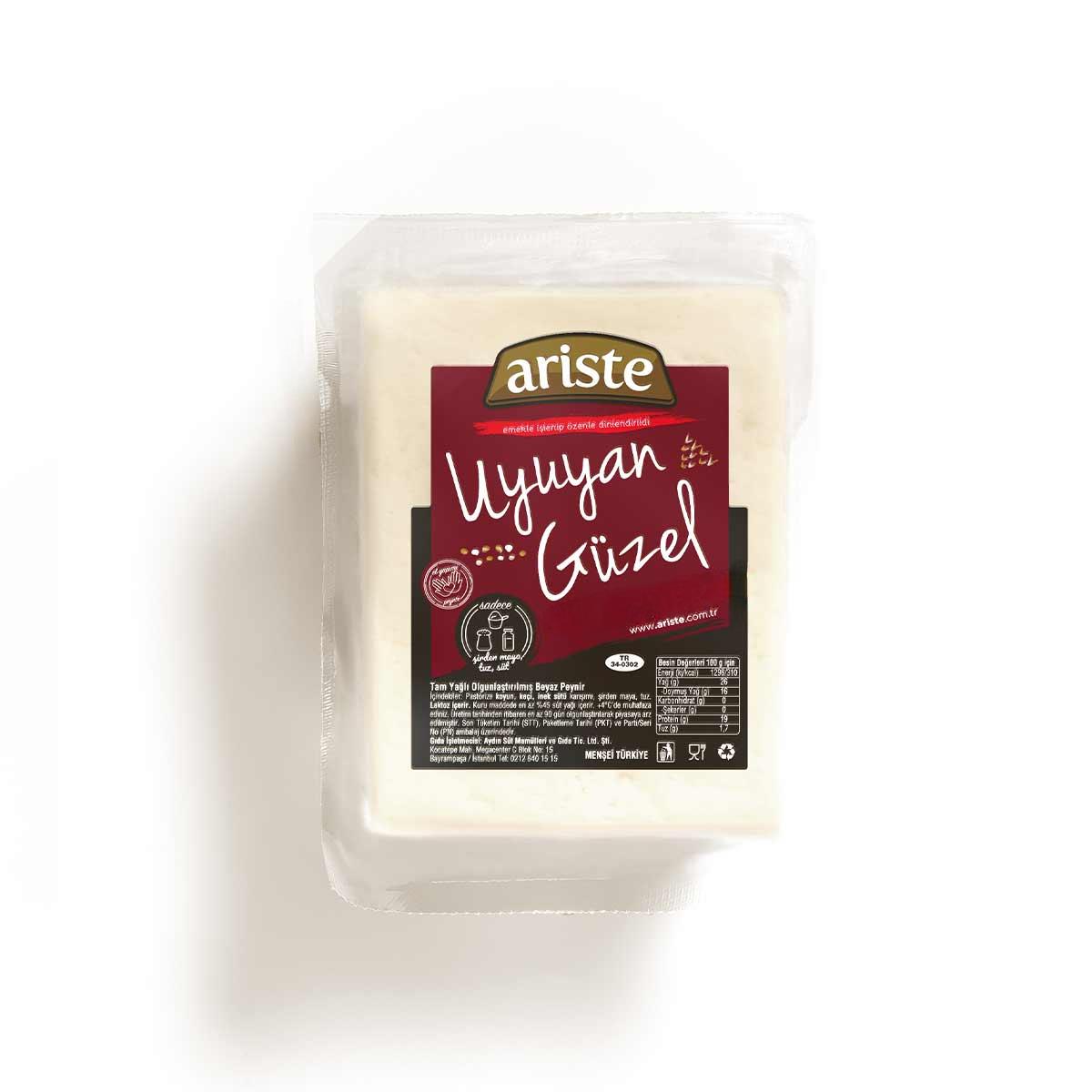 2li Uyuyan Güzel Tam Yağlı Beyaz Peynir 900 gr (450 gr x 2) – Koyun Sütü Ağırlıklı