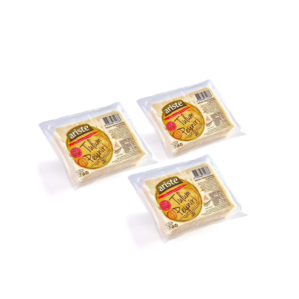 3lü Tam Yağlı Tulum Peyniri 750 gr (250 gr x 3) – İnek Sütü