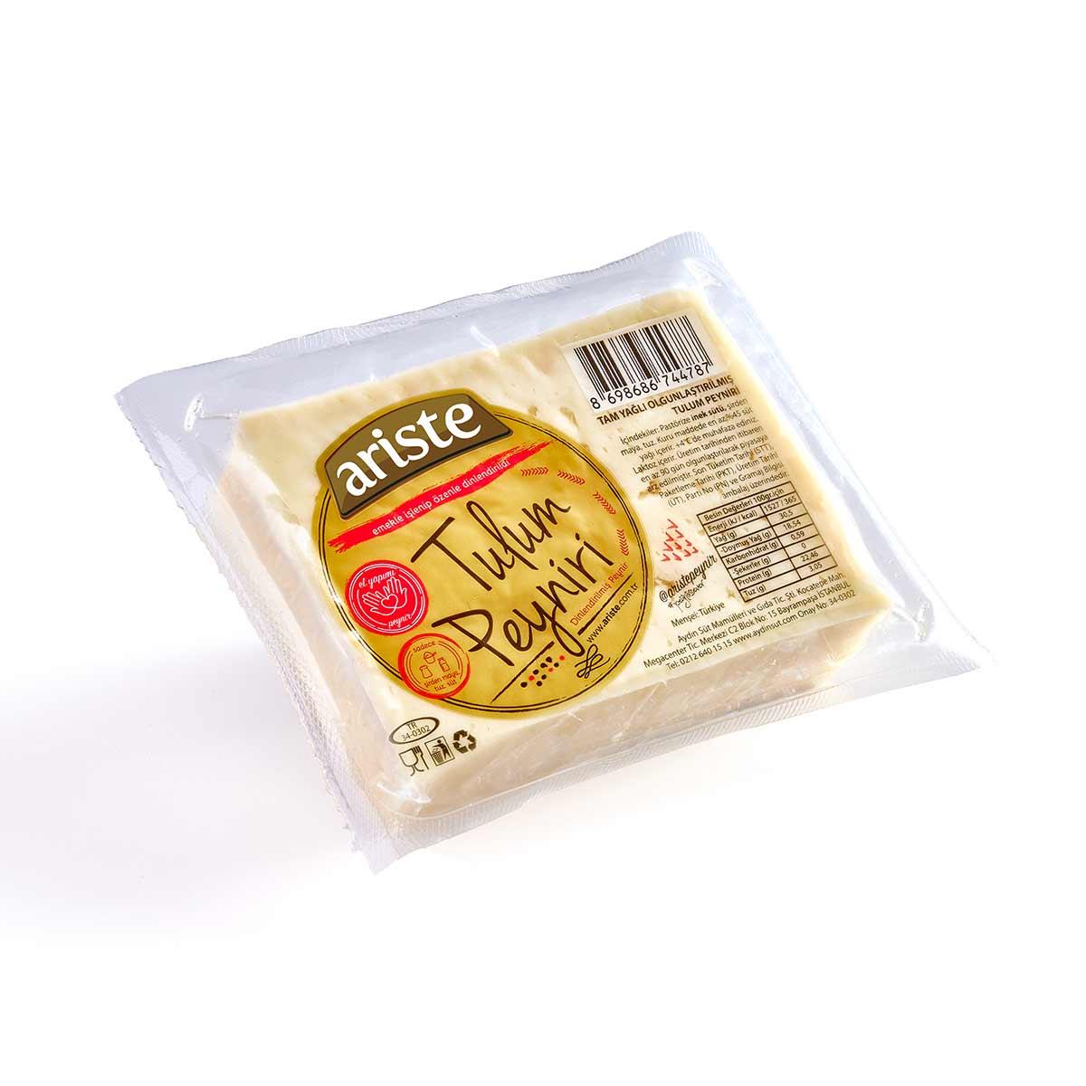 3lü Tam Yağlı Tulum Peyniri 750 gr (250 gr x 3) – İnek Sütü