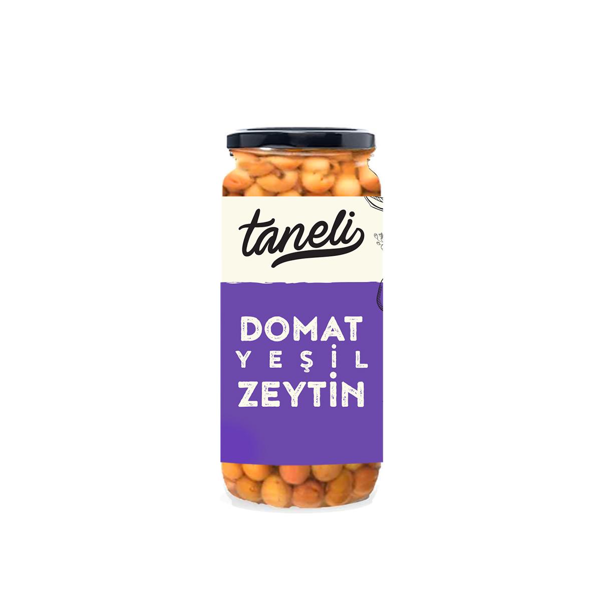 4lü Yeşil Zeytin Seti 1.200 gr (Çizik, Kırma, Domat, Izgara)